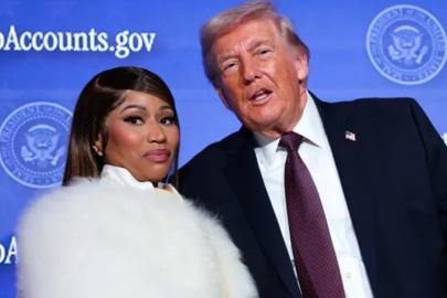 Nicki Minaj, Donald Trump'ın basın toplantısına katıldı: Bir numaralı hayranıyım