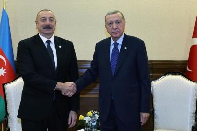 Azerbaycan Cumhurbaşkanı Aliyev'den, Cumhurbaşkanı Erdoğan'a mesaj