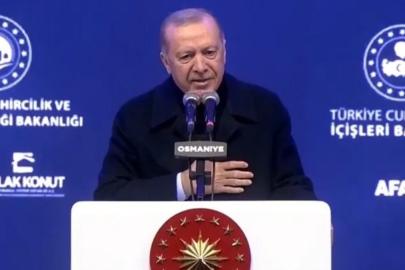 Cumhurbaşkanı Erdoğan: Deprem konutlarını nasıl yaptıysak 500 bin konutu da yapacağız