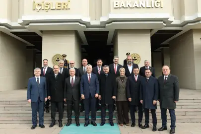 Konya protokolünden Bakan Çiftçi'ye 'hayırlı olsun' ziyareti