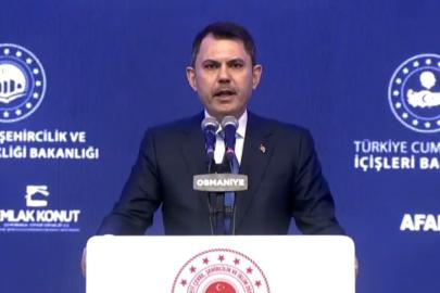 Murat Kurum: Hiçbir vatandaşımızı açıkta bırakmayacağız sözünün onurunu taşıyoruz