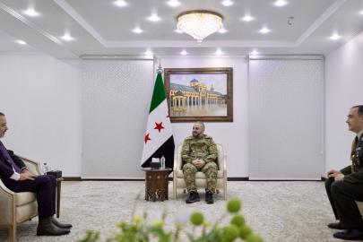 Şam Büyükelçisi Nuh Yılmaz, Suriye Savunma Bakanı Ebu Kasra ile bir araya geldi