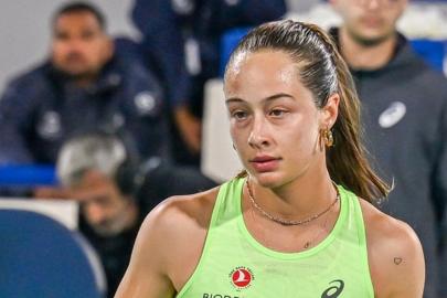 Zeynep Sönmez, Katar Açık Tenis Turnuvası'na veda etti