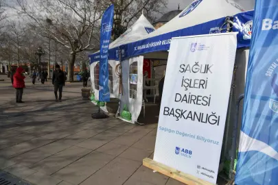 Ankara’da Ramazan'a özel sağlık çadırı