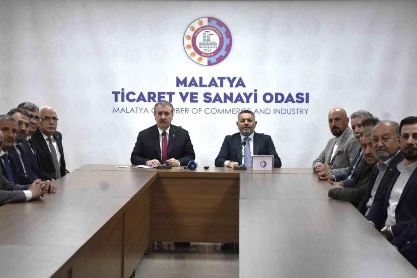 BBP Genel Başkanı Destici’den Malatya TSO’ya ziyaret