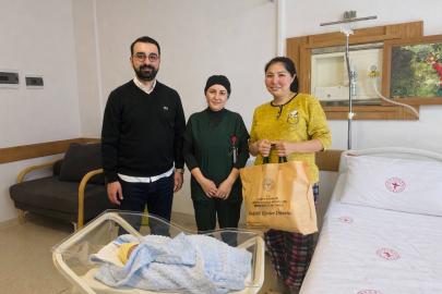 Bebeklere 'hoş geldin' hediyesi