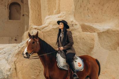 Fenerbahçe'nin Brezilyalı kalecisi Ederson iznini Kapadokya'da geçirdi