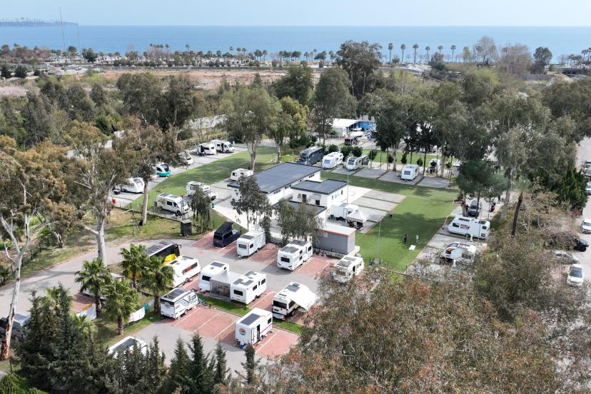 Karavan Park'ta bayram yoğunluğu