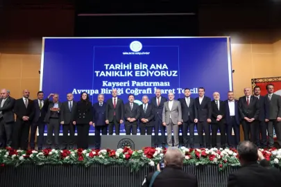 Kayseri pastırmasının coğrafi işareti tarihi bir kazanım