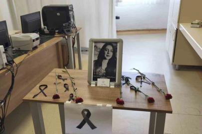 Kazada hayatını kaybeden sağlıkçı için anma etkinliği