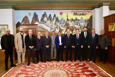 Kırgizistan Büyükelçisi'nden Başkan Arı'ya ziyaret