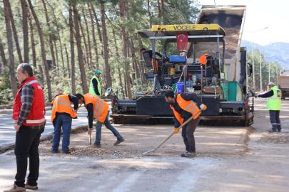 Marmaris'te 77 milyon TL'lik yol çalışması