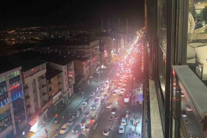 Galatasaray taraftarı Muş’ta derbi galibiyetini kutladı