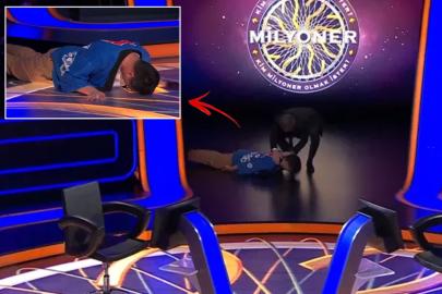 Japon yarışmacı yere kapandı, Oktay Kaynarca ne yapacağını şaşırdı