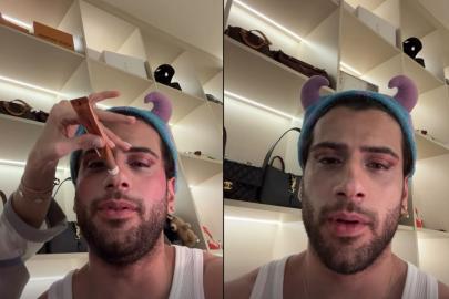 Reynmen bu kez çok farklı! Eşinin makyaj yaptığı anlar çok konuşuldu