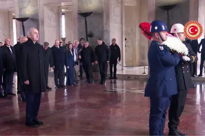 TBMM'den 'egemenlik milletindir' vurgusu... Devlet erkanı Ata'nın huzurunda