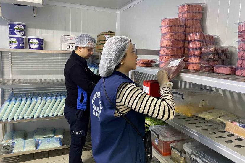 Zabıta ekiplerinden denetim