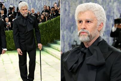 32 yaşındaki Bad Bunny, Met Gala'da yaşlı bir adama dönüştü