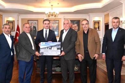 Akdağ Sanayi Yapı Kooperatifi’nden Vali Aydın Baruş’a ziyaret