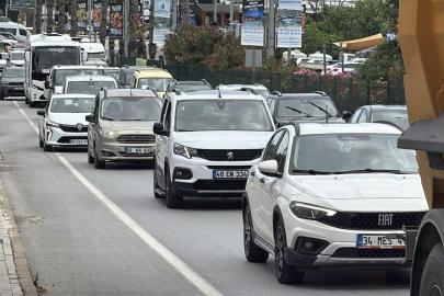 Bodrum'a 24 saatte 20 bin araç giriş yaptı
