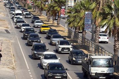 Bodrum'a bayram tatilinin ilk 3 gününde 67 bin araç giriş yaptı