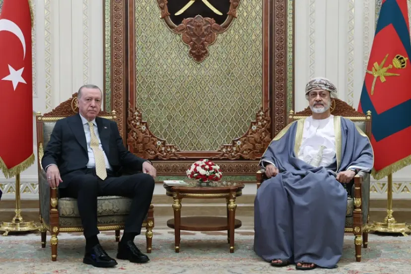 Cumhurbaşkanı Erdoğan, Umman Sultanı ile görüştü