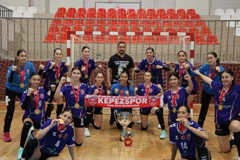 Kepez’in genç sultanları zirvede; Antalya’ya Türkiye şampiyonluğu gururu