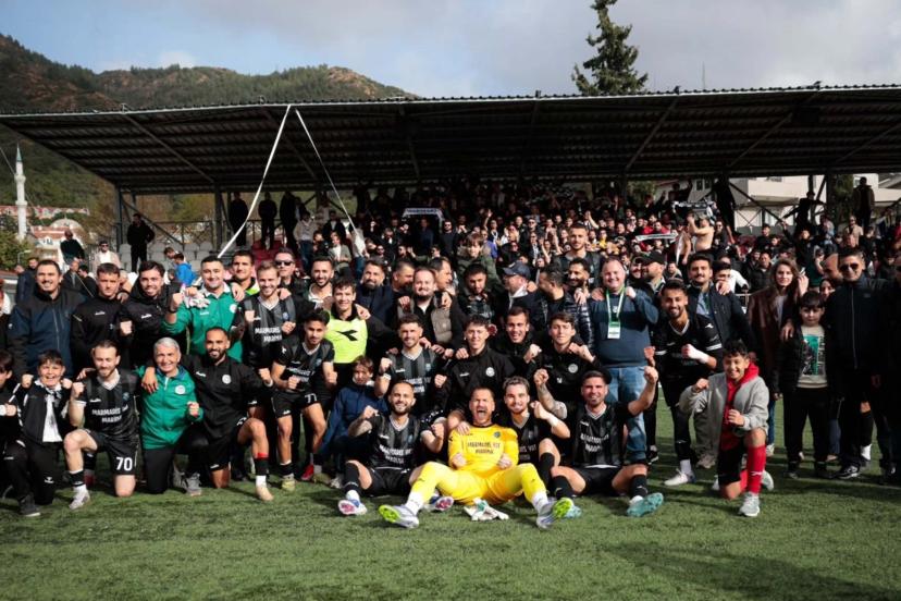 Marmaris FK liderlik için sahada