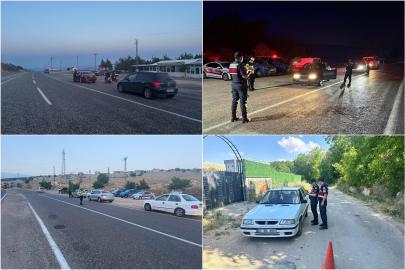 Gaziantep'te yol uygulamasında 353 aranan şahıs yakalandı