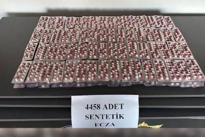 Kayseri'de 4 bin 458 uyuşturucu hap ele geçirildi: 3 tutuklama