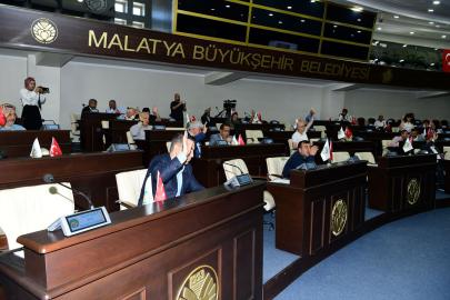 Malatya Büyükşehir Belediye meclisi haziran ayı toplantıları sona erdi