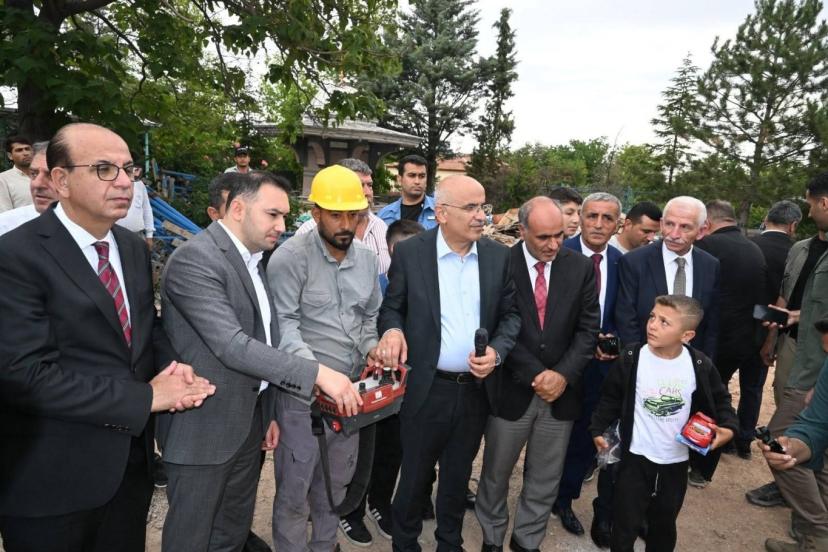 Malatya'da Cafana Camii'nin temeli atıldı