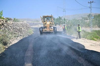 Malatya'da Konak TOKİ Konutları için asfalt çalışmaları başladı