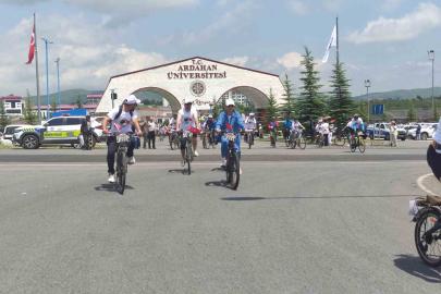 Ardahan’da bisiklet festivali başladı