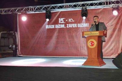 Başkan Ulutaş: "15 Temmuz ruhunu yaşatmaya devam edeceğiz"