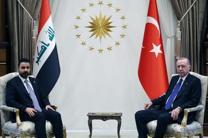 Cumhurbaşkanı Erdoğan, Irak Başbakanı Zeydi ile görüştü