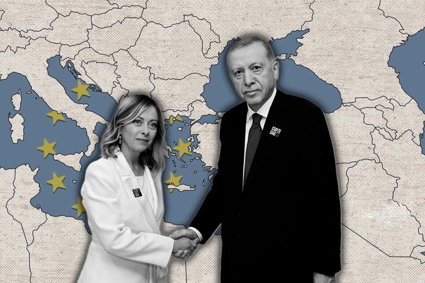 Cumhurbaşkanı Erdoğan İtalya Başbakanı Meloni ile görüştü