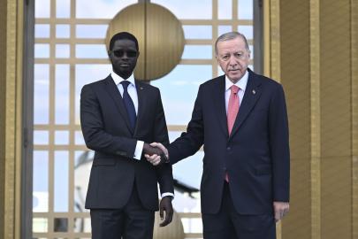 Cumhurbaşkanı Erdoğan, Senegal Cumhurbaşkanı Faye ile görüştü