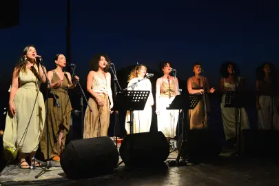 Kadın müzisyenler Bodrum'u coşturdu