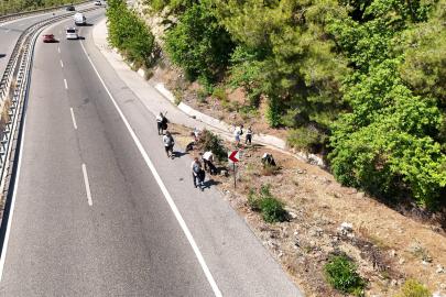 Seyir Tepesi'nde çöp mesaisi