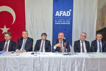 Tahliye kararı verilen evlerin sahipleriyle toplantı yapıldı