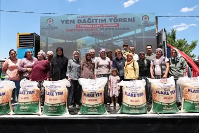 Yem Desteği Projesi üreticiye can suyu oldu