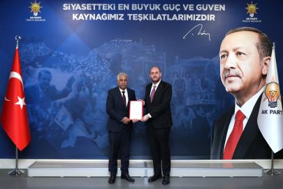 AK Parti Manavgat İlçe Başkanı Süleyman Öz oldu