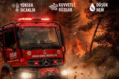 Bakan Yumaklı'dan 5 il için orman yangını uyarısı