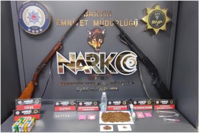 Bartın'da uyuşturucu operasyonunda 5 şüpheli gözaltına alındı