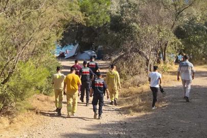 Datça'da sahil ve ormanlık alanlarda yangın denetimi