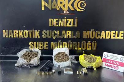 Denizli’de uyuşturucu operasyonu: 2 şüpheli tutuklandı
