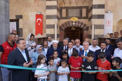 Gaziantep Bostancı Camii yeniden ibadete açıldı