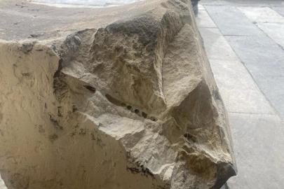 Gaziantep'in tarihi camii minarelerinden 17 mermi çıktı