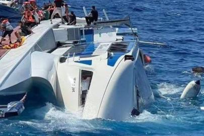 Girne'de feribot faciasında ikinci gün: Kayıp 18 kişi aranıyor